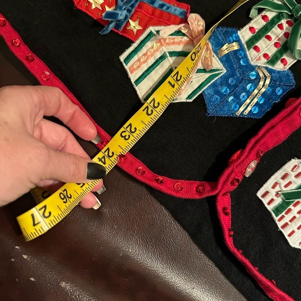 Christmas cardigan sweater - Picture 6 of 9